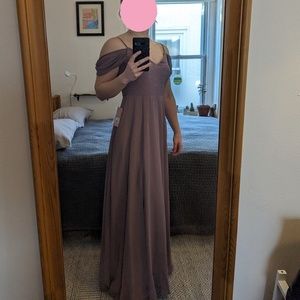 PERFECT Birdy Grey Devlin bridesmaid dress in Dark Mauve sz Medium